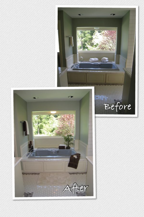 Project #4. Staging a master bathroom 2