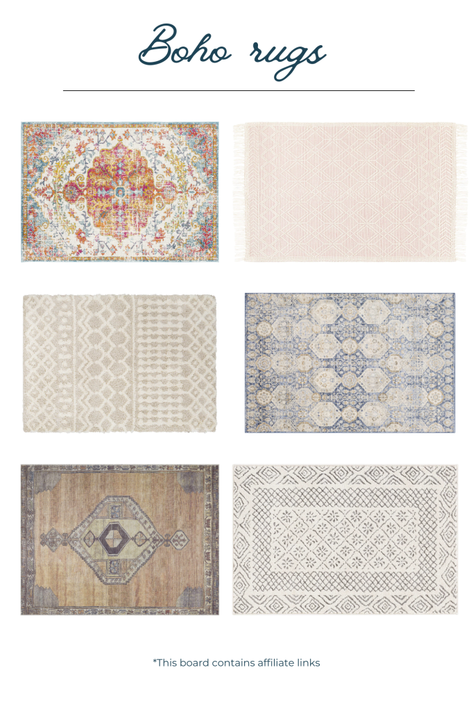 Boho rugs collection and ideas